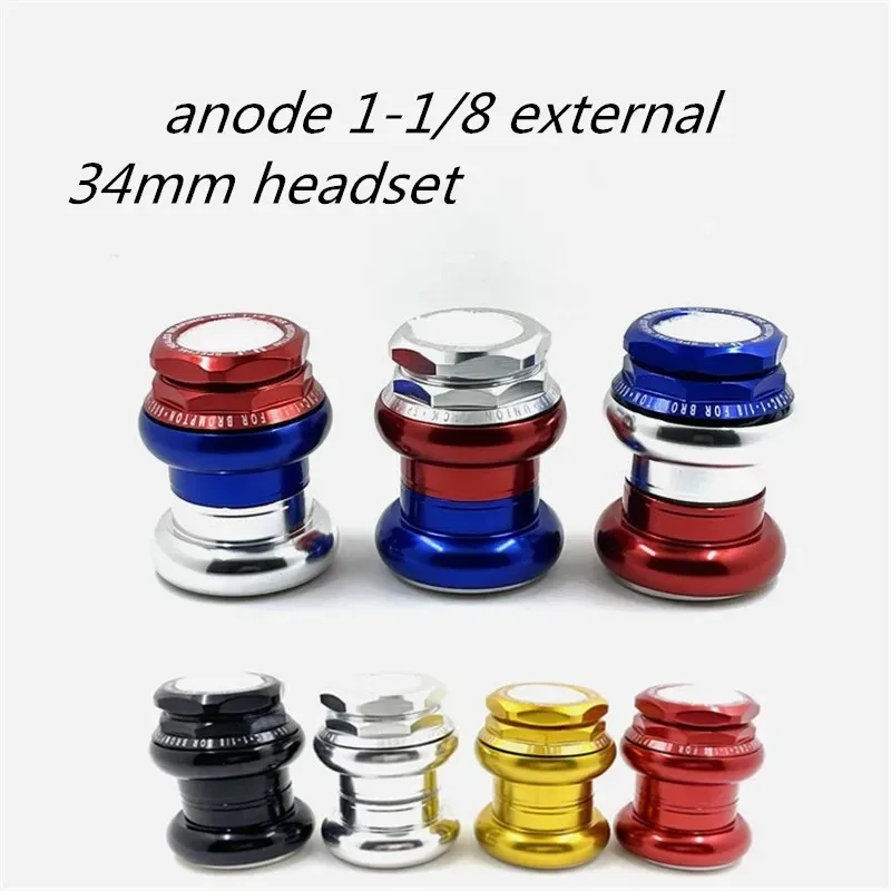 

Folding bike headset anode 1-1/8 external 34mm headset for brompton bike headset