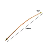 600mm Air Compressor Exhaust Tube Replacement Air Pipe Oil Pump Spare Parts Air Compressor Parts Copper Pipe Horn