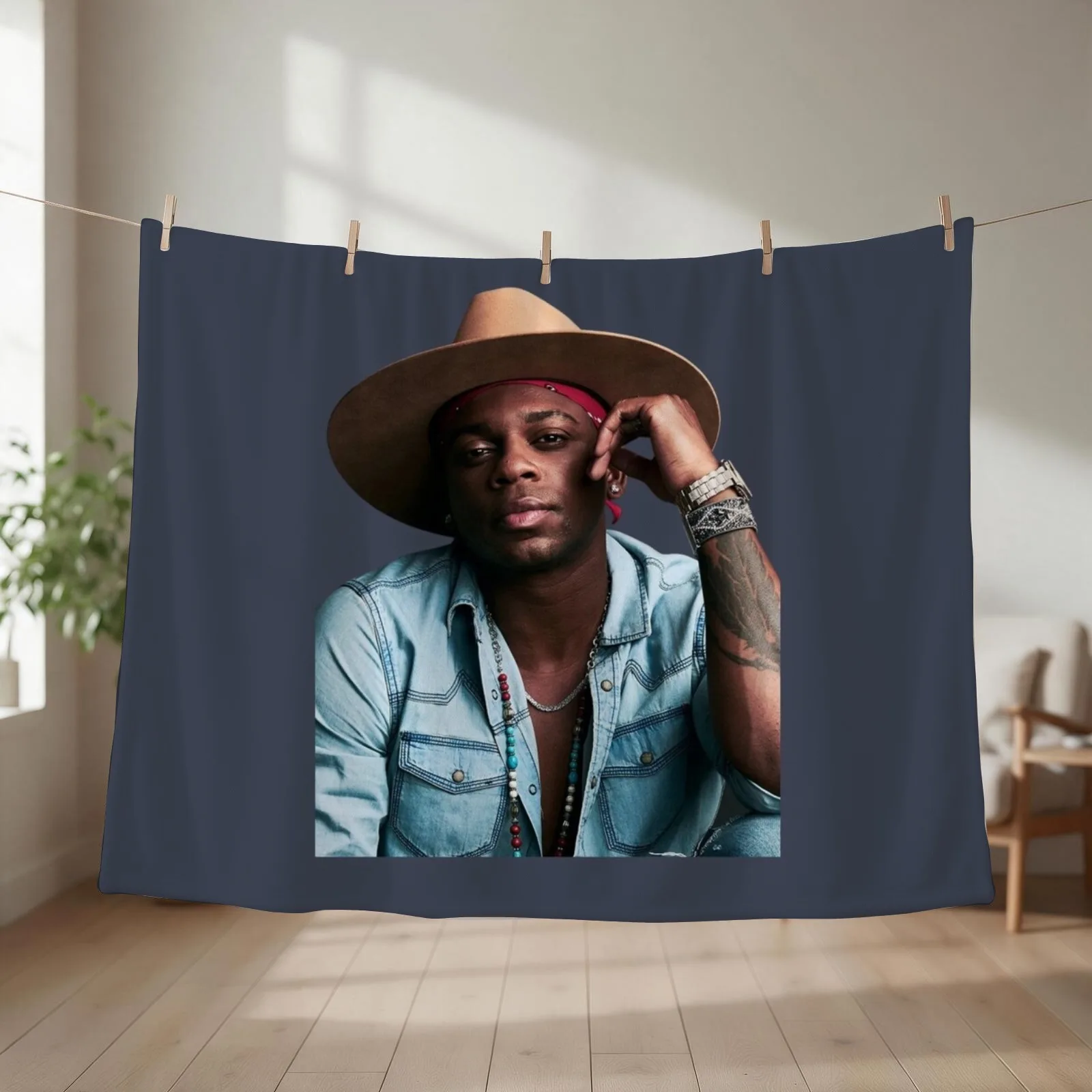 Jimmie Allen Throw Blanket For Decorative Sofa Soft Big for babies bed plaid Blankets