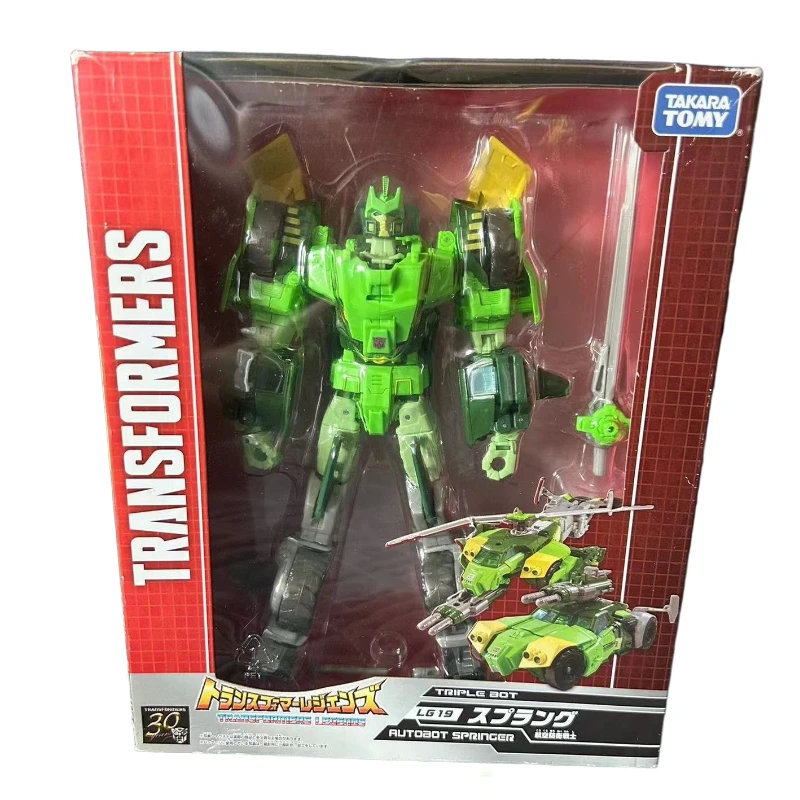 Versão Japonesa Transformers, Spring Action Anime Collection Figure, Abrangente Série LG, Presente de Aniversário, Em Estoque, LG-19