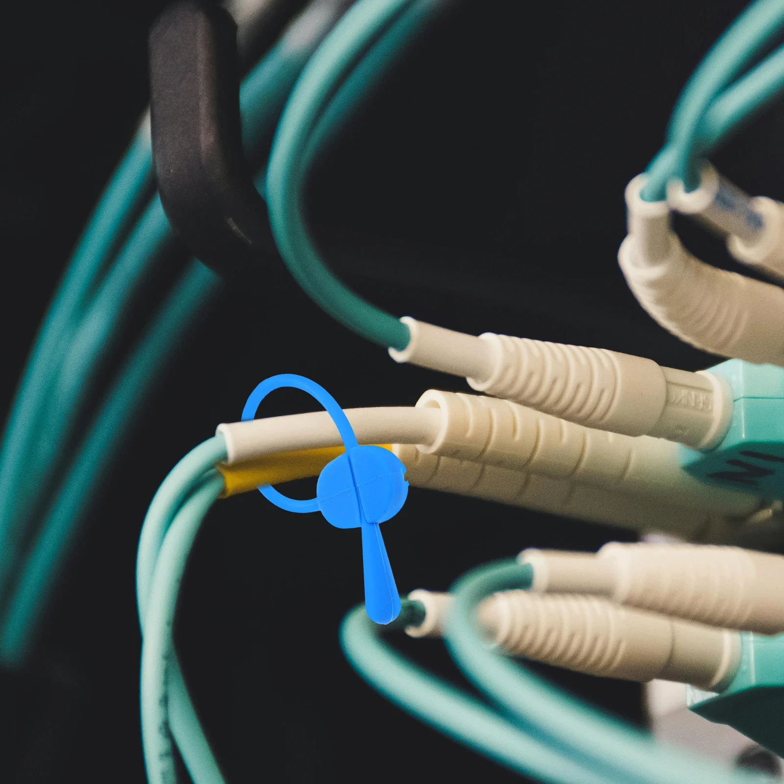 16 stuks siliconen kabelbinders herbruikbare organisatoren voor bureau thuiskantoor reizen draadbeheer snoerbanden snoerwikkels opslag