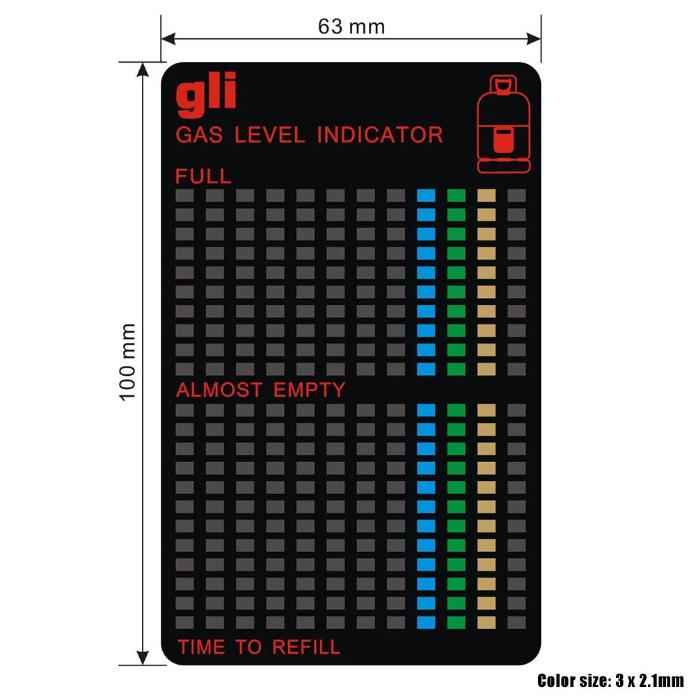 Propane Butan LPG Khí Nhiên Liệu Xe Tăng Chỉ Số Cấp Từ Đồng Hồ Đo Xe Bình Đo Nhiệt Độ Dành Cho Khí Thử Nghiệm