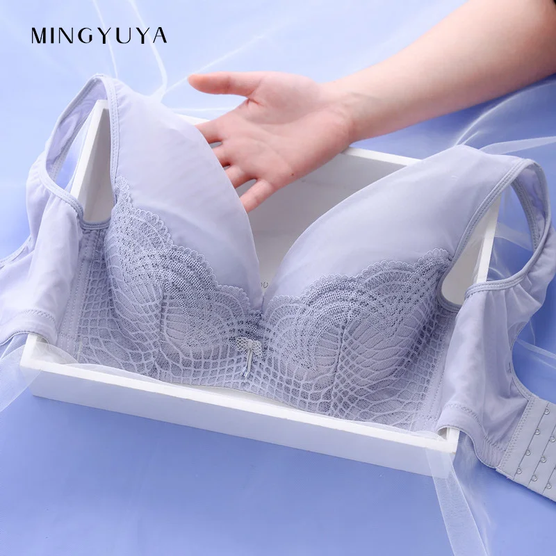 

New underwear women's plus size bra without rims thin sponge bra women bra wire free bra