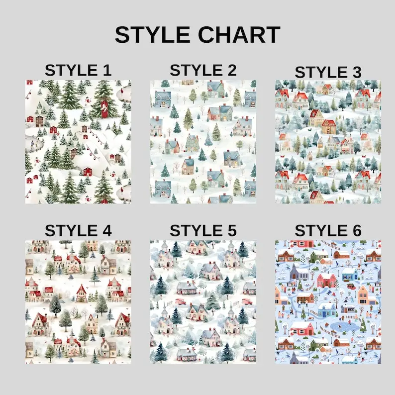 Christmas Village Blanket, Christmas Gift, Home Decor Nostalgic Snowy Winter Trees Throw Christmas Gift Ideas Family Friends Host Coworkers