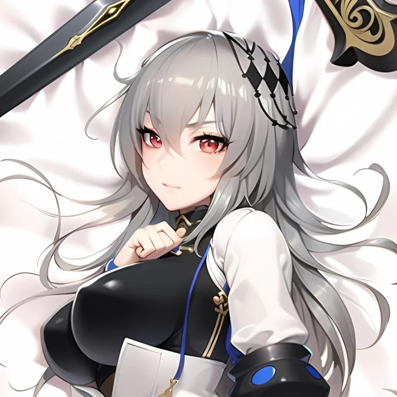 Dakimakura Anime Pillow Case Azur Lane Saint Louis Double-sided Print Of Life-size Body Pillowcase Gifts