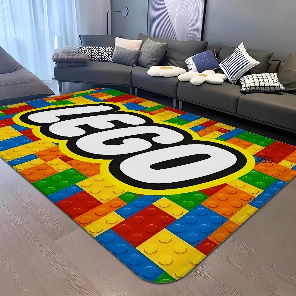 L-LEGOS الحمام حصيرة الرجعية متعددة الاختيارات غرفة المعيشة المطبخ البساط عدم الانزلاق السرير الحصير