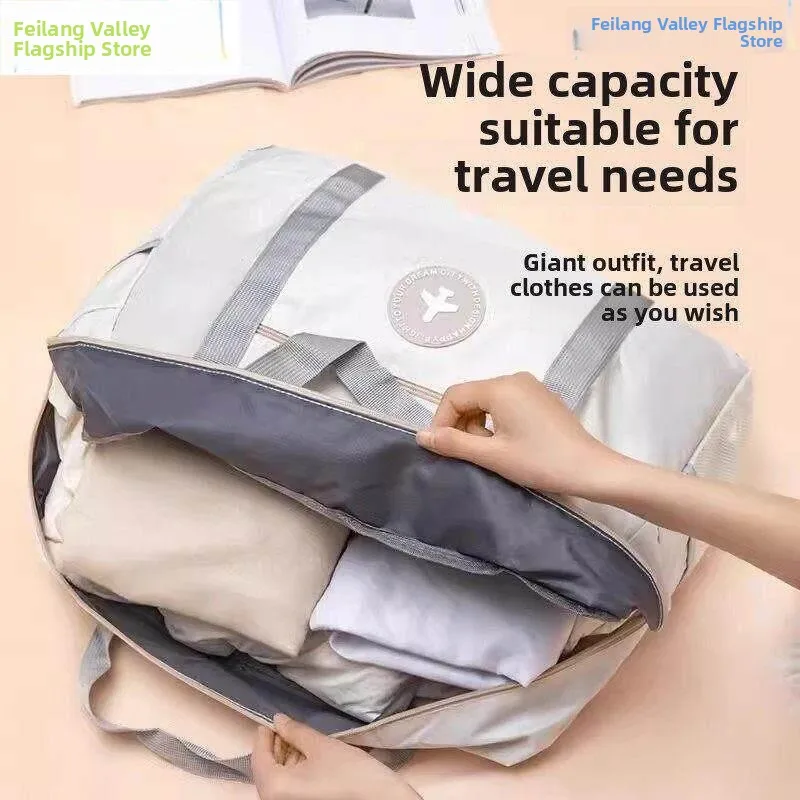 thickened-hand-extraction-travel-bag-short-trip-large-capacity-maternity-bag-storage-wet-and-dry-separation-canvas-luggage-bag