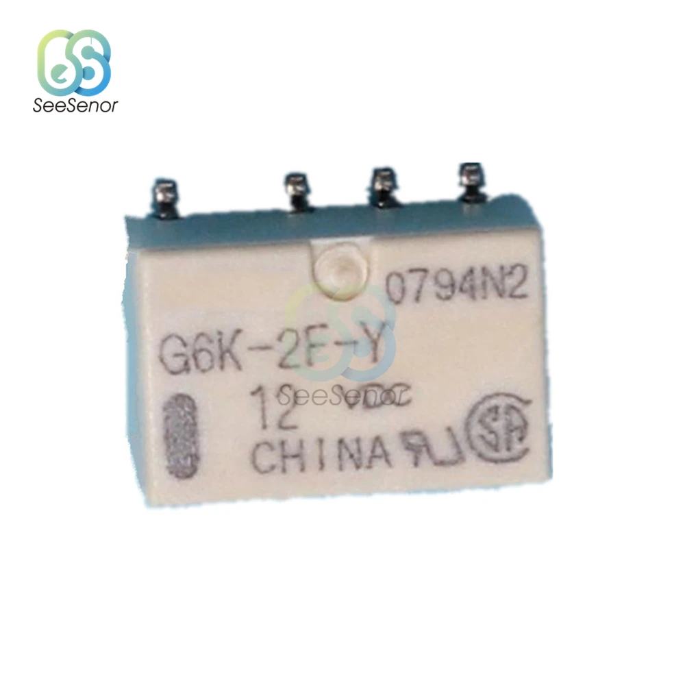 DC 3V 5V 12V 24V SMD G6K-2F-Y Signal Relay 8PIN for Relay