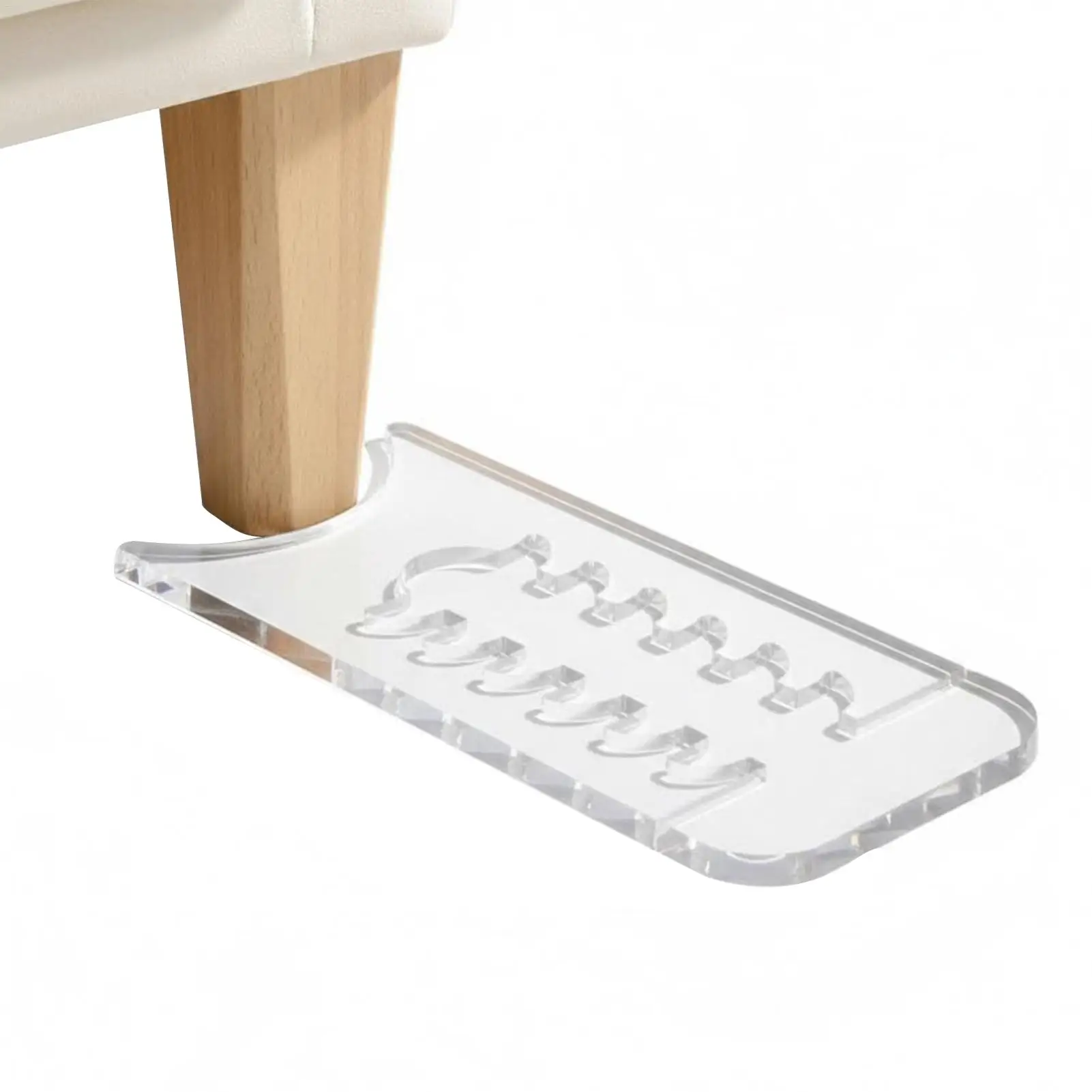 Anti-Slip Under-Couch Stoppers, Furniture Wall Spacer Protectors for Sofa Bed, Floor Scratch Guard for Living Room Bedroom
