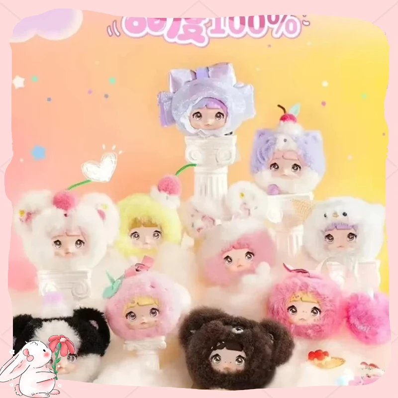 

Новый Nommi Sweetness 100% серия виниловая слепая коробка Kawaii плюшевая виниловая кукла кулон сумка декоративный брелок подарок на день рождения для девочки