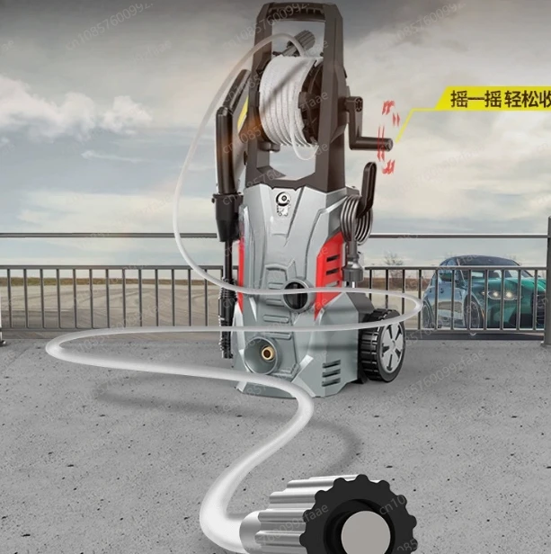 220V Fully Automatic Household Car Wash Machine Convenient Cleaning Machine High-pressure High-power Car wash Water Pump