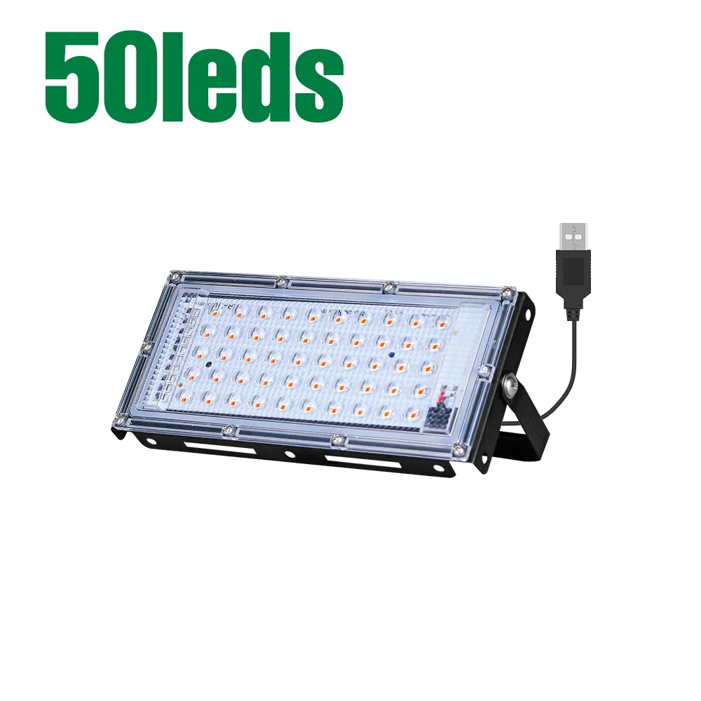 USB DC5V LED Grow Light Volledige Spectrum Plant Lamp Indoor Fruit Hydrocultuur Kas Tent Succulente Groente Teelt Lightin