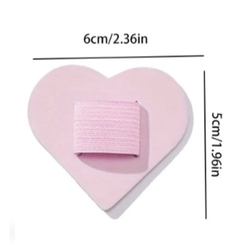 Picture 5: 4pcs Creative Minimalist Practical Self-adhesive Pen Holder With A Heart-shaped Design For Notebooks, Tablets, And Loose-leaf Pe