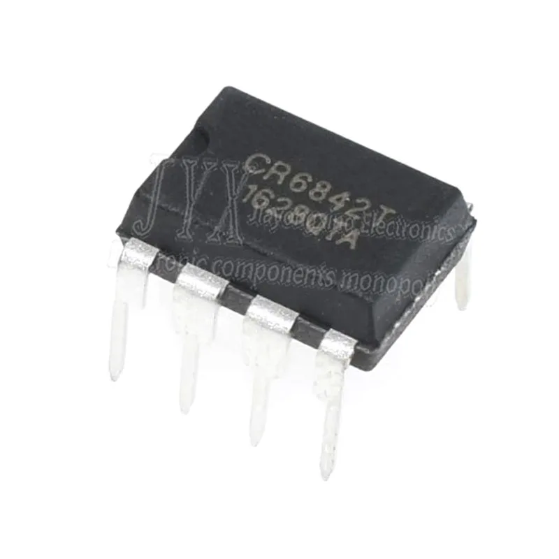 10PCS/Lot CR6842T DIP8 CR6842 DIP 6842T DIP-8