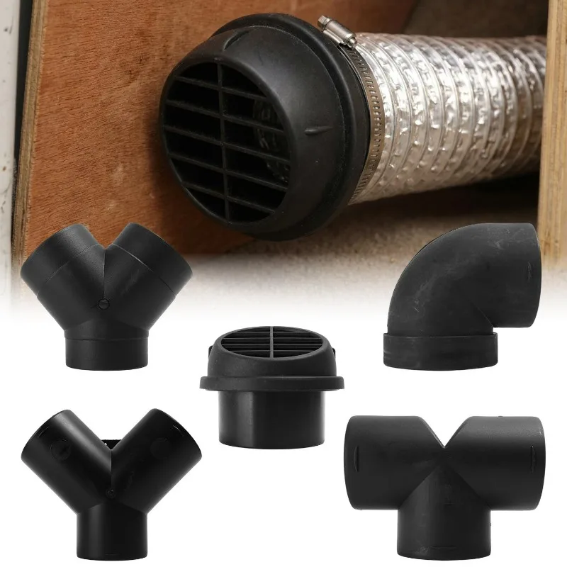 

Air Vent Ducting Y T L Flat Piece Elbow Pipe Outlet Exhaust Joiner Connector For Webasto Eberspaecher Diesel Parking Heater