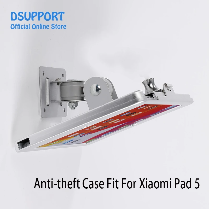 Fit for xiaomi pad 5 Wall mount Aluminum Alloy Tablet PC wall mounted Anti Theft design Display Stand