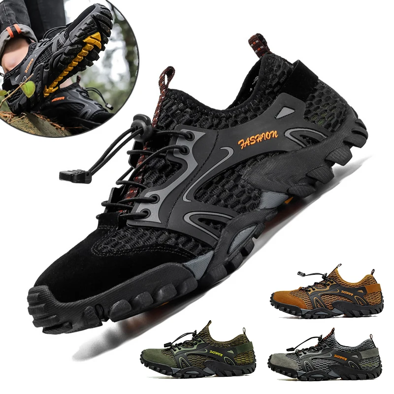 OutdoorWaterShoesForMenTrekkingWadingShoesNon-slipClimbingHikingSneakersBreathableMeshBarefootAquaShoePlusSize-AliExpress18