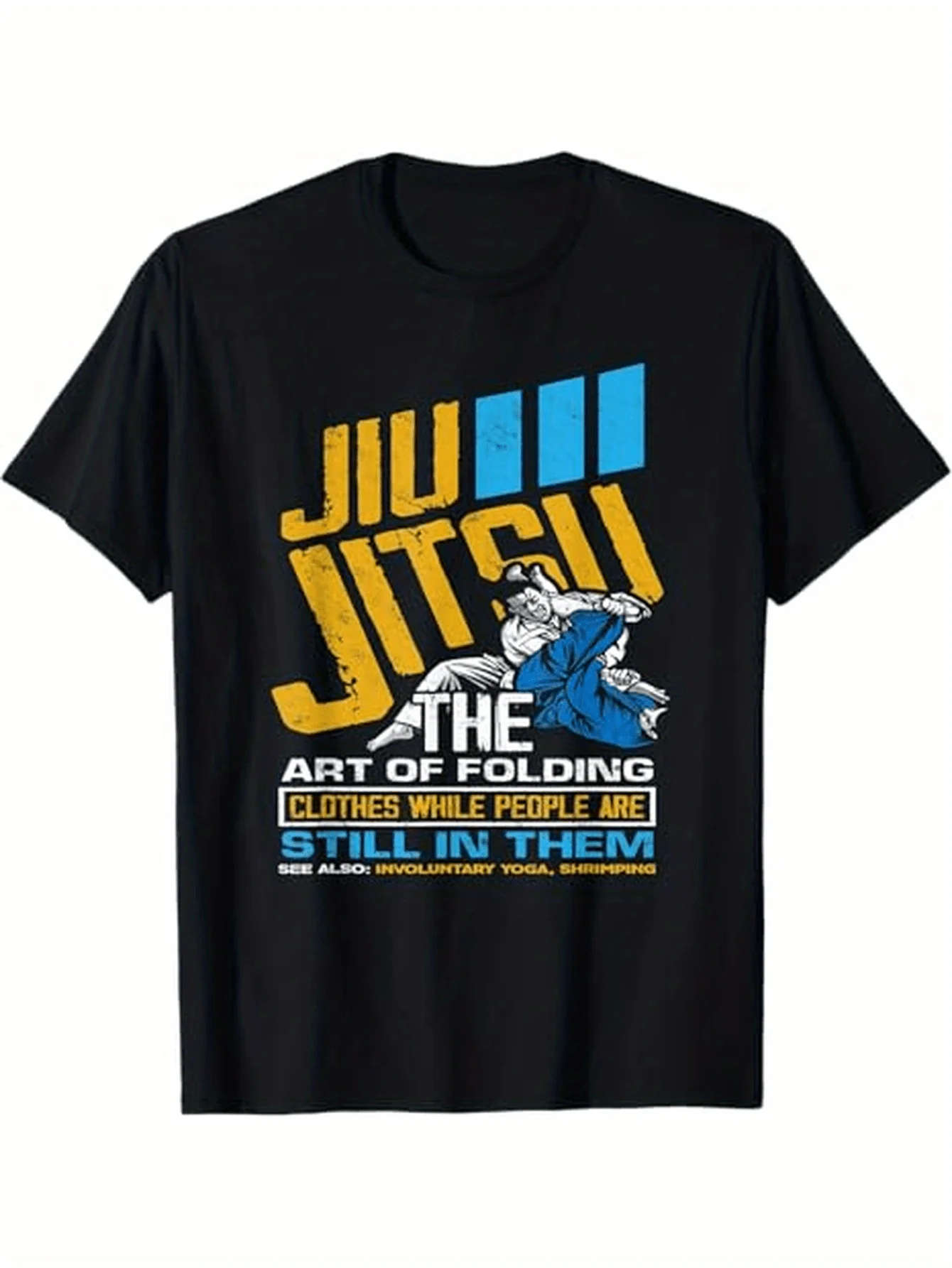 Jiu Jitsu Martial Arts Graphic Funny BJJ Training T-Shirt 100% Cotton O-Neck Short Sleeve Summer Casual Mens T-shirt Streetwear