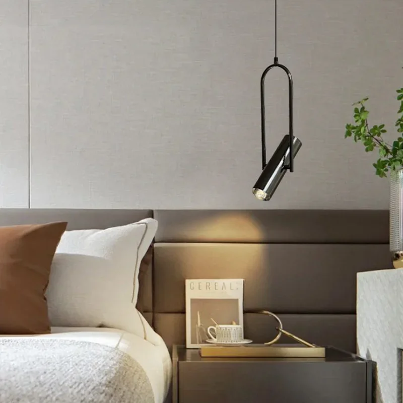 Gold Pendant Light Fixtures, Rotating Modern Pendant Lights for Kitchen Island, Industrial Pendant Lamp for Dining Table