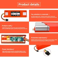 New 14.4V 5200mah Lithium Battery For Xiaomi lRobotic Vacuum Cleaner Robot Roborock S50 S51 S55 Accessory Replacement Battery