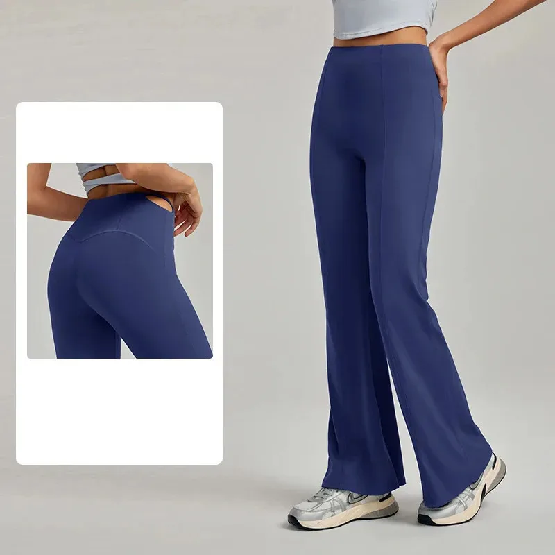 Slimming And Micro Flared Yoga Pants, Sexy And Versatile, Casual, Small And Tall, Bell Shaped Pants, High Stretch Fitness