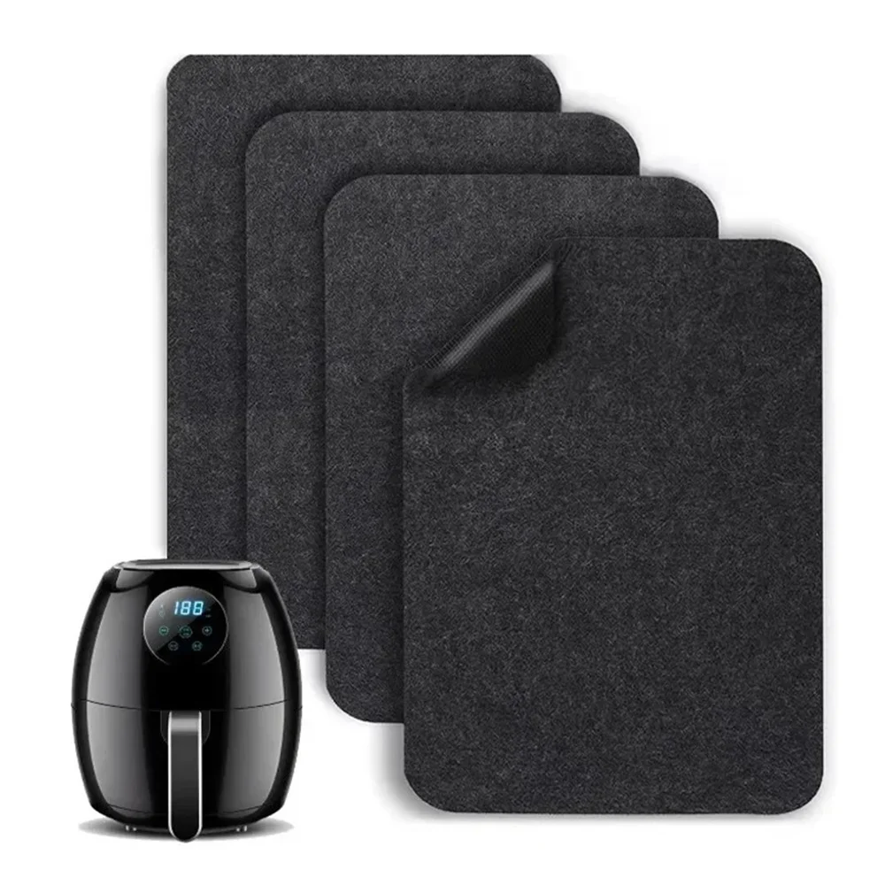 Air Fryer Heat Resistant Mats Felt Mats Coffee Machine Mats Table Top Oven Protectors Kitchen Utensils Placemats Coffee Tables