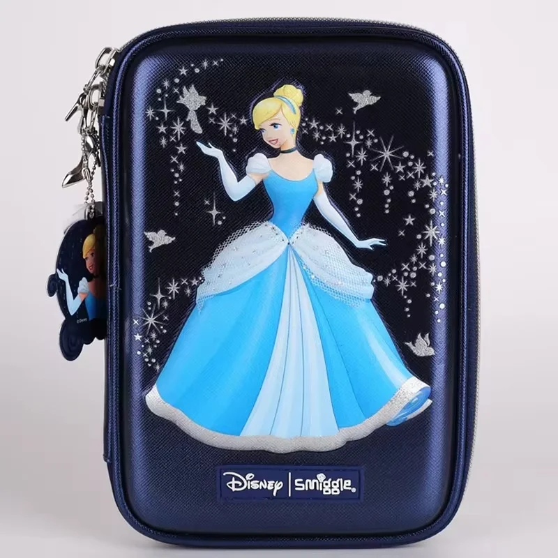 Disney Smiggle Kopciuszek Plecak na ramię Rozświetlający tornister Plecak o dużej pojemności Pudełko na drugie śniadanie Pudełko na długopis Butelka