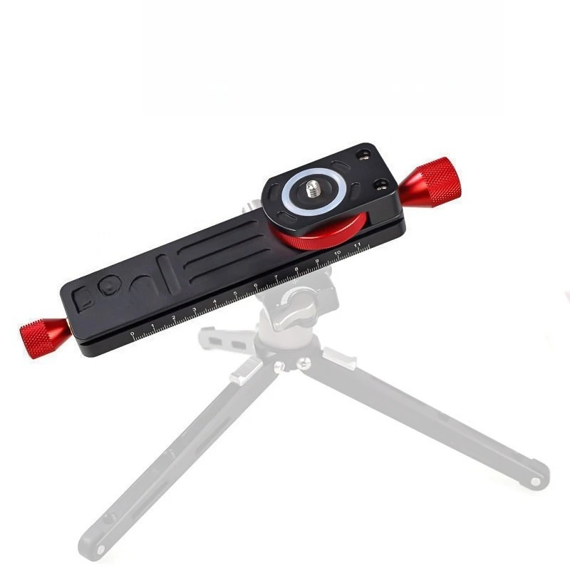 for-ptz-quick-release-plate-bracket-gear-slide-rail-mini-macro-photography-guide-rail-tripod-mirrorless-reflex-rail