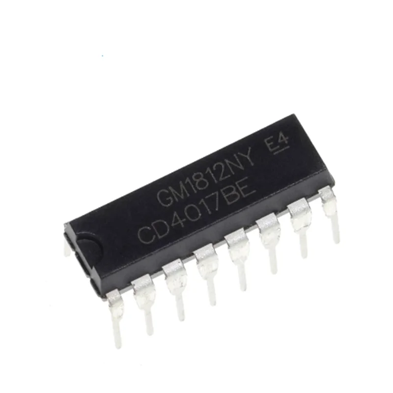 Divisor contador IC 10 piezas CD4017 CD4017B CD4017BE 4017 década