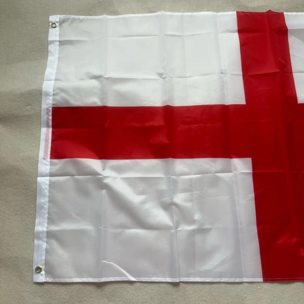 YIXINFlag Bandera de Inglaterra Cruz Roja para decoración - imagen 4