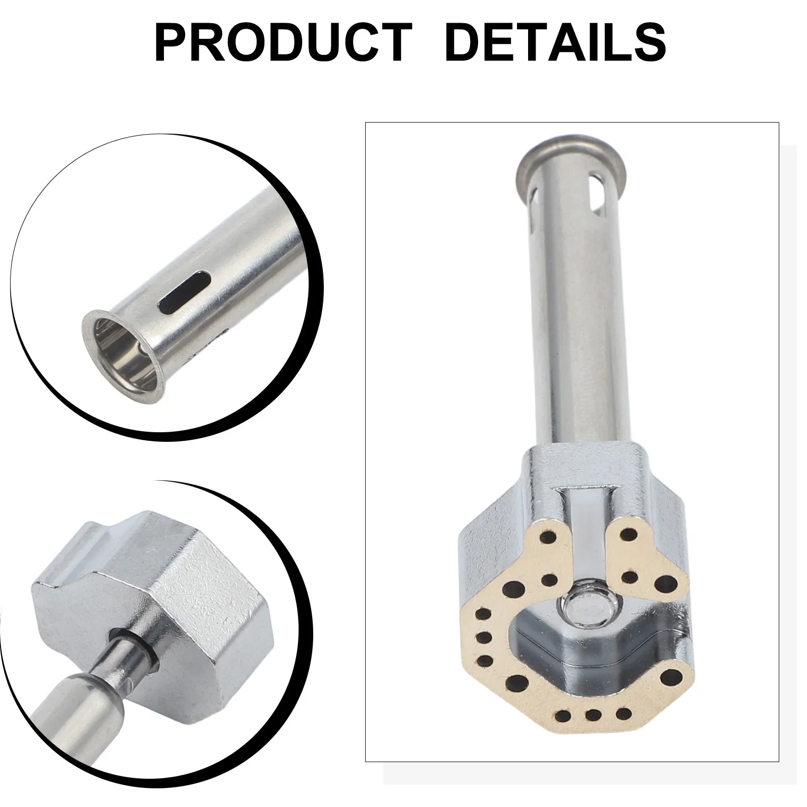 Soldering Iron Tip For PS5 Switch Controllers C245HS-02A Alloy Joystick Repair Head With Multi-Hole Ring Design