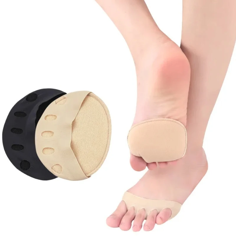 8Pairs Metatarsal Gel Foot Care Protector Half Yard Pads Five Toes Forefoot Cushion Socks High Heels Insoles Bunion Pain Relief