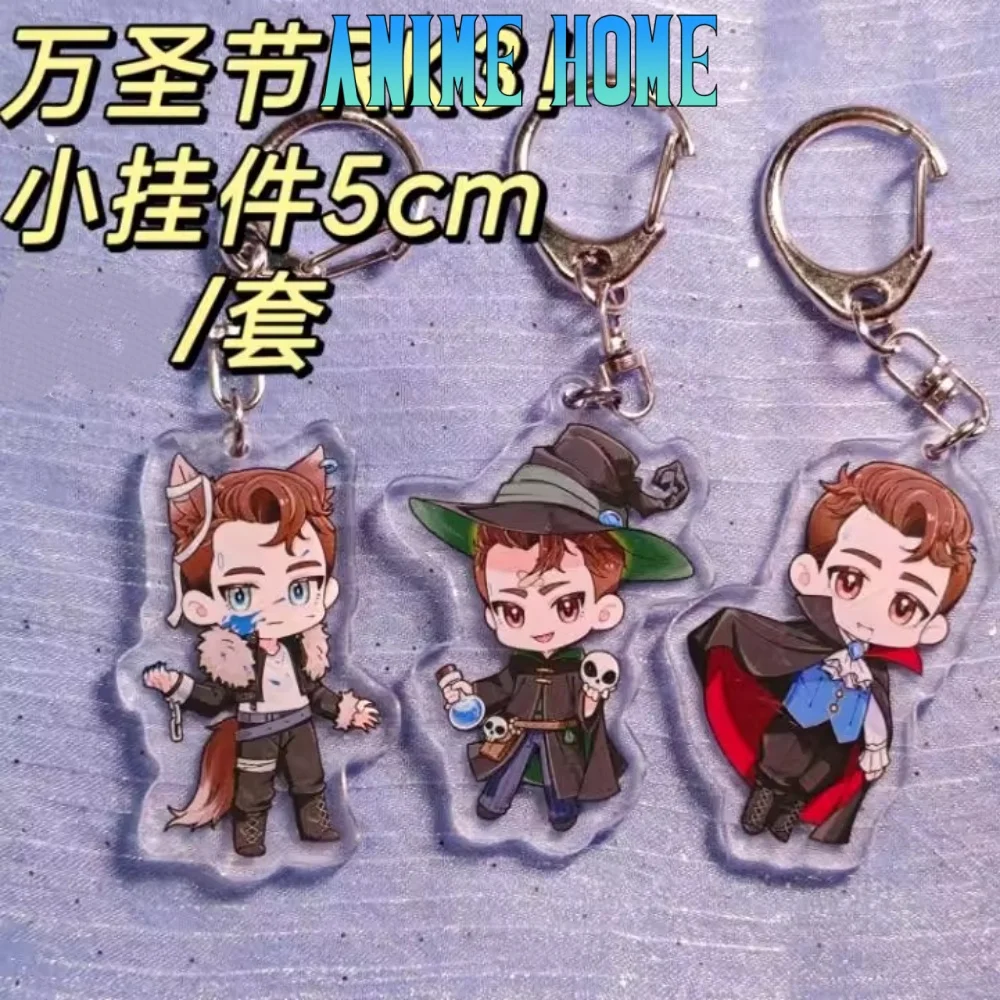 

Game Become Human Connor Acrylic Keychain Bag Pendant Cosplay Original Fan Gift Limited