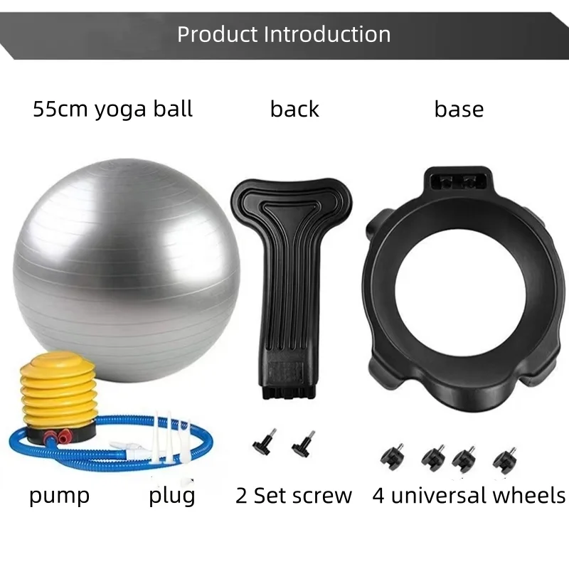 High Load Flexible Yoga Pilates Stability Ball Full Body Training Equipment