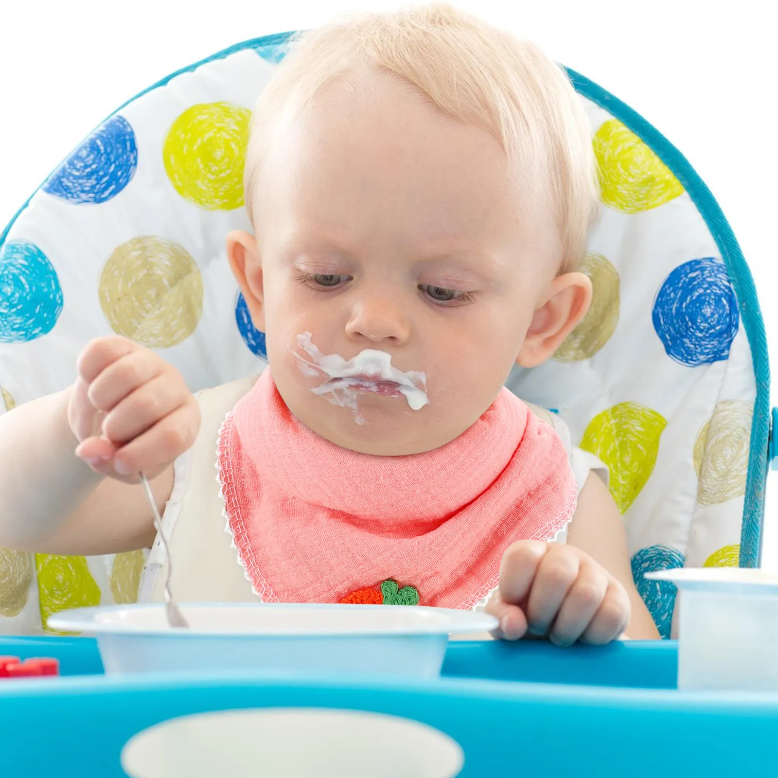 

2 шт. детские слюнявчики-банданы с мультяшным рисунком, легкие, треугольные, из мягкого крепового материала, с милым узором, для кормления