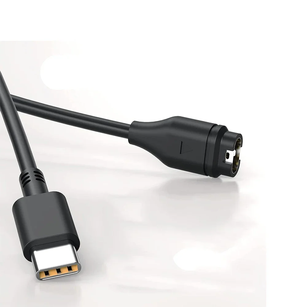 Type C Charger For Garmin Venu 3 3S 2 2S/Venu 2 Plus/Venu Sq/Approach S70 S40 S60/instinct 2X USB-C Charging Cable Data Cord