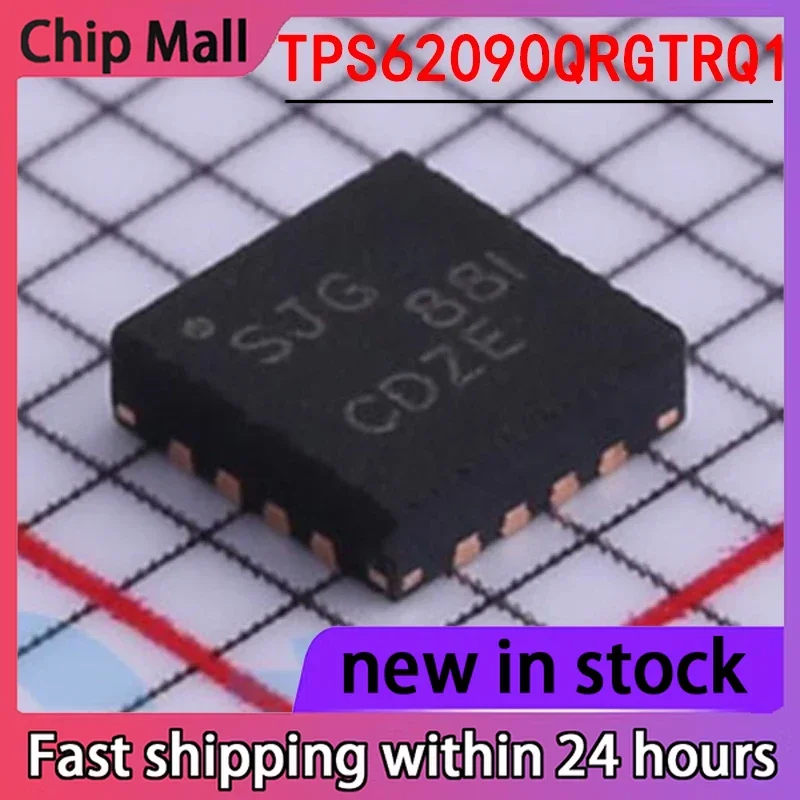 1PCS TPS62090QRGTRQ1 Silk Screen SJG Packaging QFN-16 Buck Converter Chip Stock