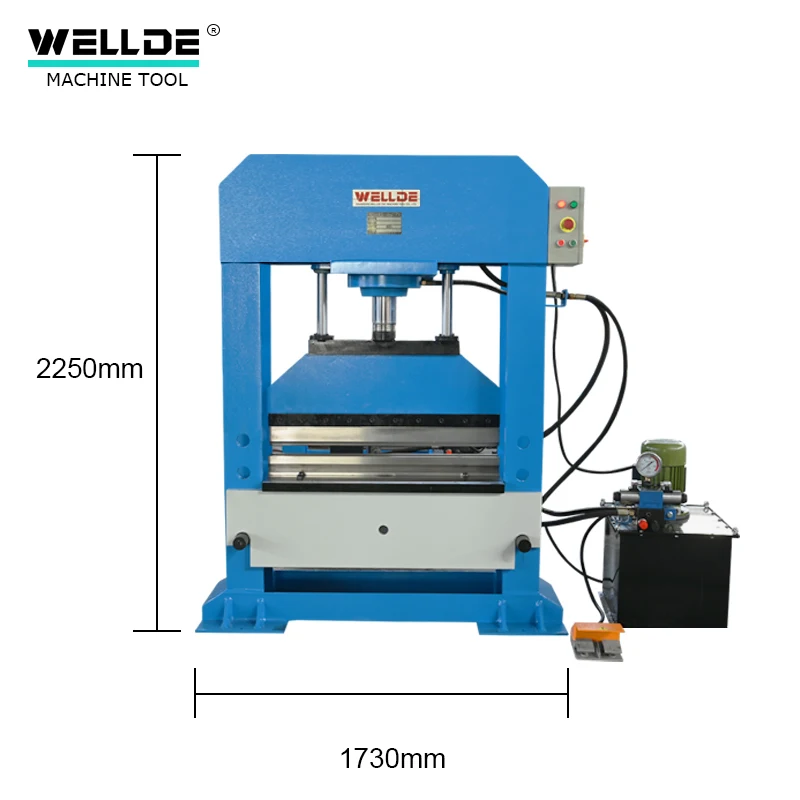 WELLDE Hpb-20/30/50/63/100 Gantry Type Sheet Steel Hydraulic Bending Hine