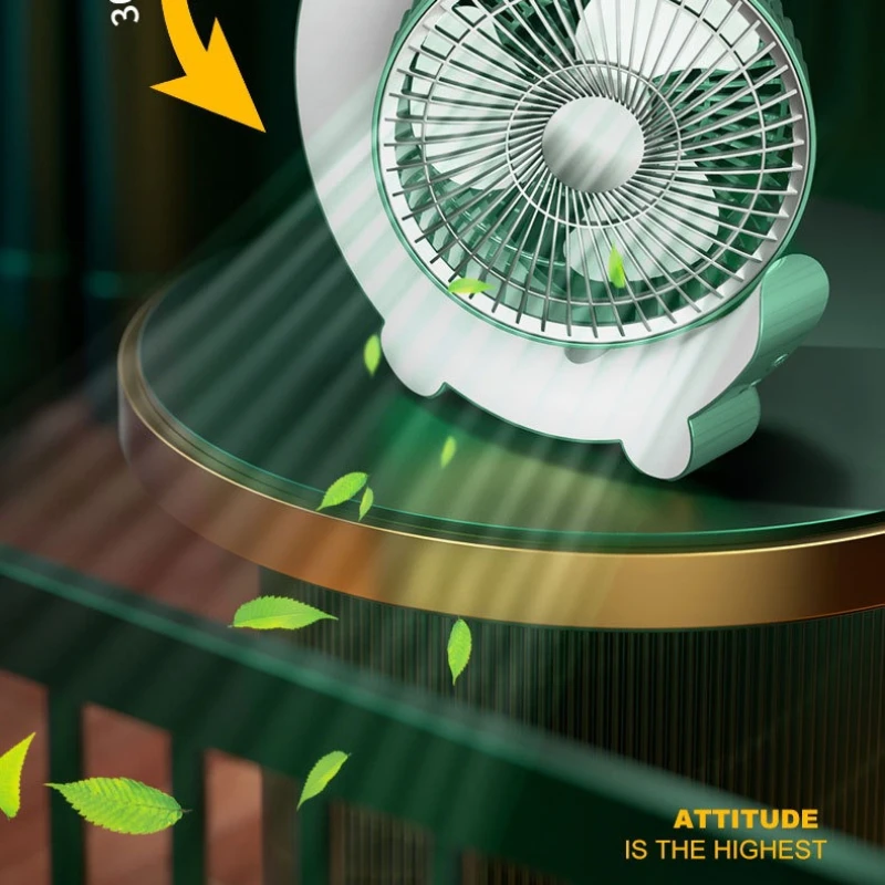 Mini Desktop Personal Cooling Fan, 3 Speeds, Suitable for Offices, Bedrooms, Kitchens, Camping and Dormitories