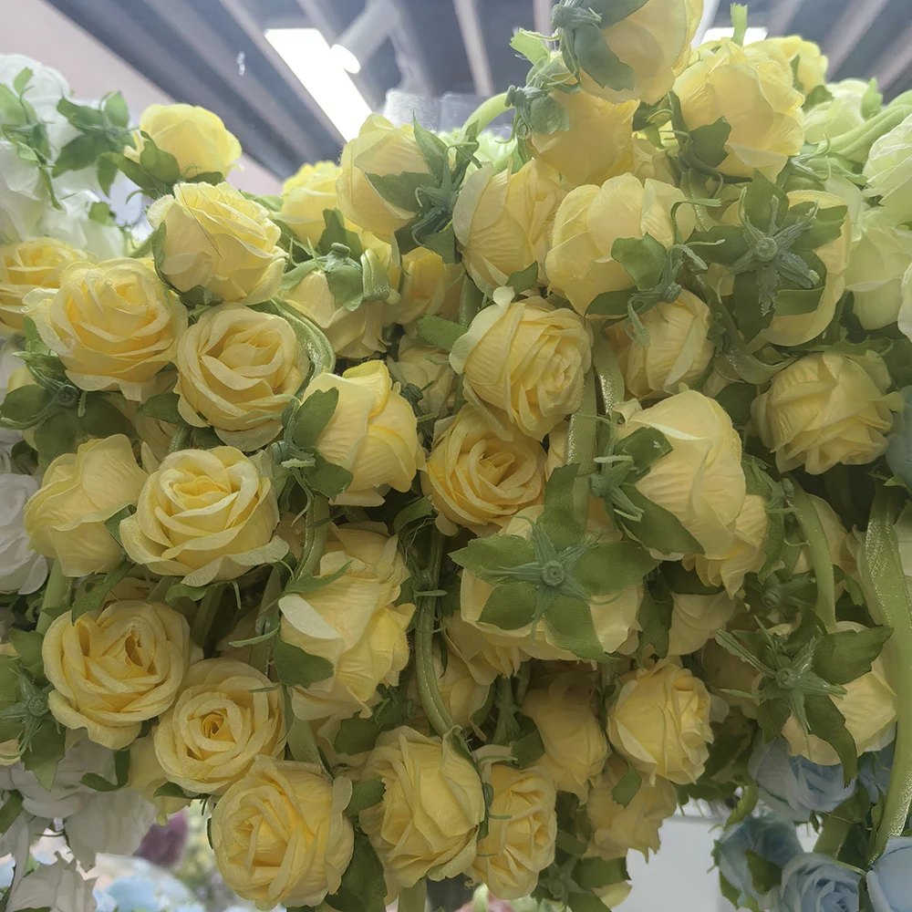 

20pcs Artificial Rose Head DIY Craft Supplies Apparel Sewing Materials Home Decoration Hair Bags Dress Accessories