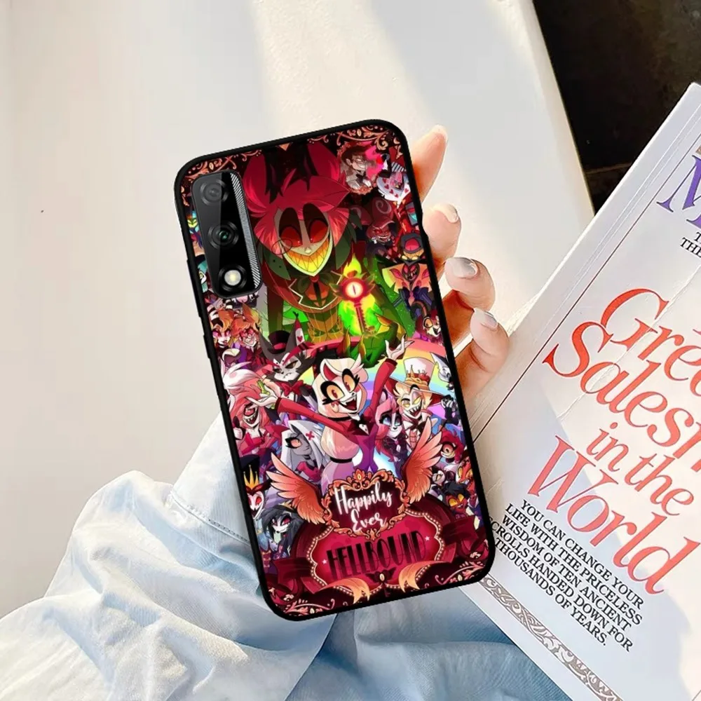 H-Hazbin Cartoon Hotel Phone Case For Huawei Y9 6 7 5 Prime Enjoy 7s 7 8 plus 7a 9e 9plus 8E Lite Psmart Shell