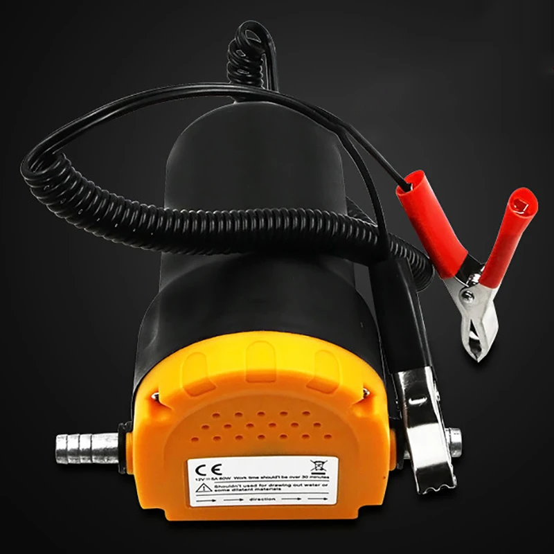 مضخة زيت السيارة مضخة زيت محرك السيارة 12 فولت الكهربائية الديزل السائل حوض النازع كسح نقل الوقود شفط قارب دراجة نارية الكهربائية