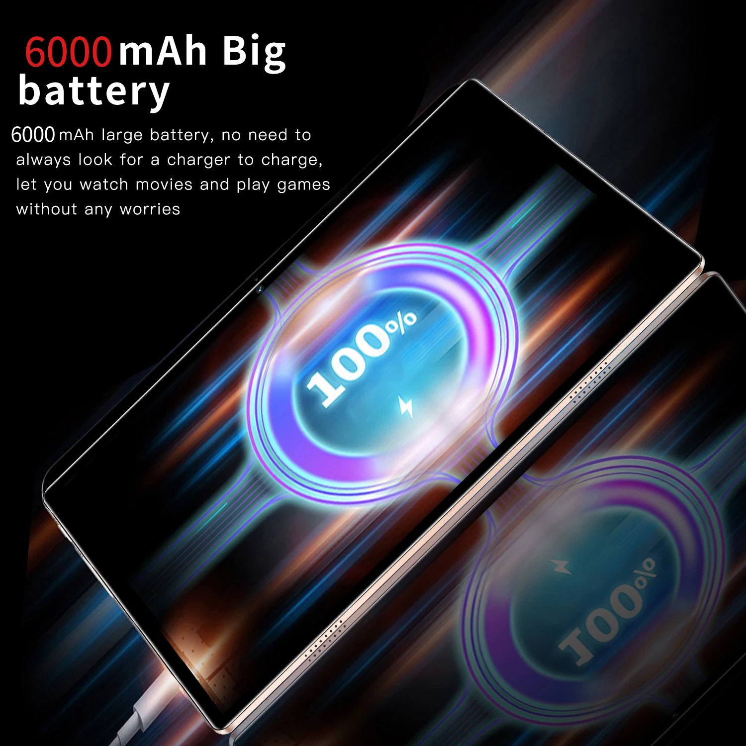 BDF Hot selling New 10.1-inch Android Tablet 4GB+64GB Dual SIM Card Bluetooth Google Dual camera Android 13 6000mAh Battery