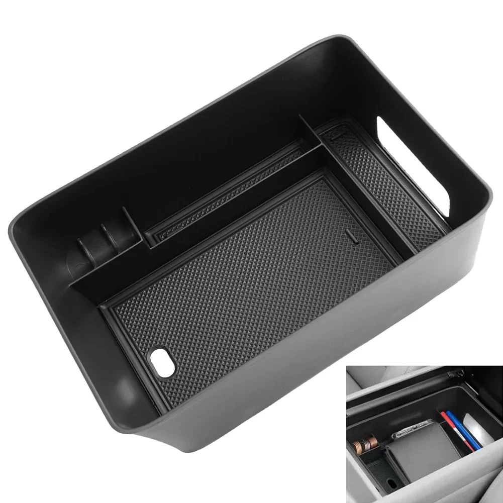 For Hyundai Santa Fe 2024+ Armrest Storage Box Central Console Glove Tray Organiser Replacement Car Part