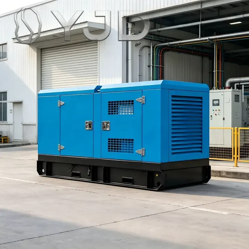 60kVA Silent Diesel Generator Set 30kva Low Noise 3 Phase Industrial Power Generator with Digital Controller for Commercial