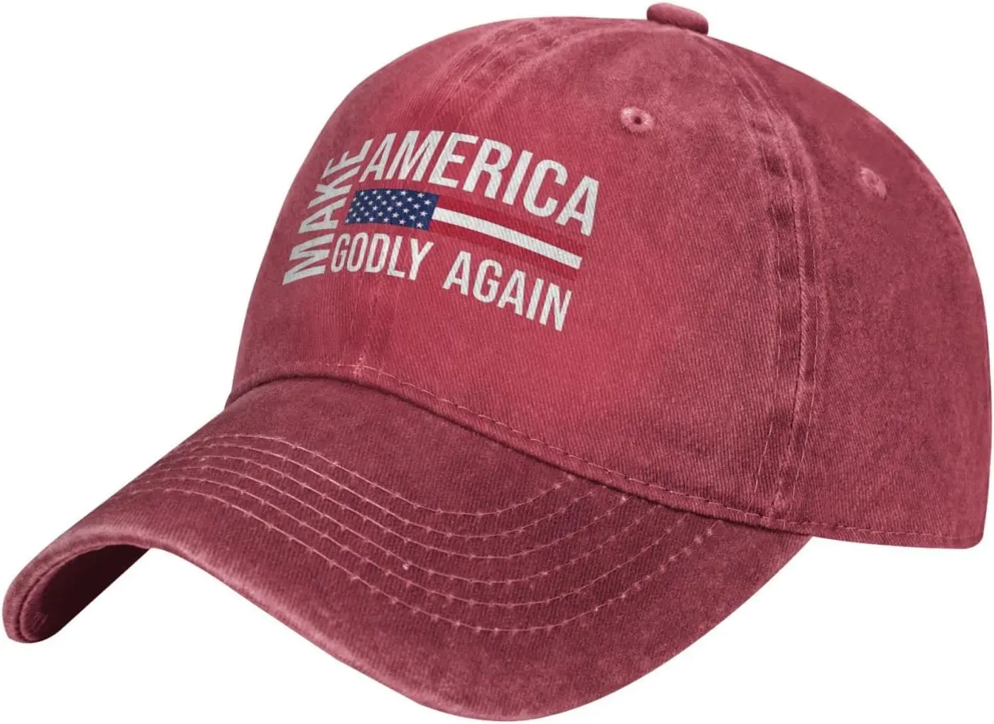 MEENA Ultras MAGA Hat Make America Godly Again Hat for Men Baseball Hat Trendy Cap Red, One Size