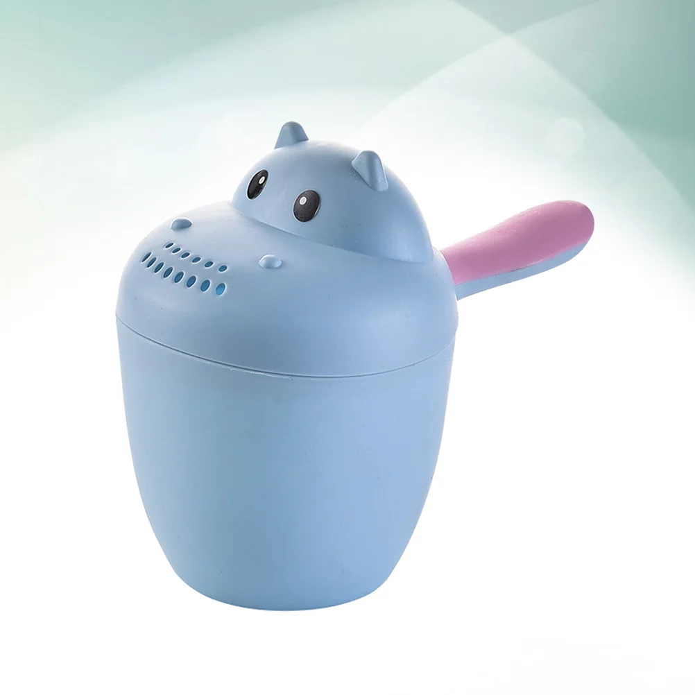 シャンプーカップベビーリンスバス子供入浴カップシャワースプーンすすぎ漫画の子供