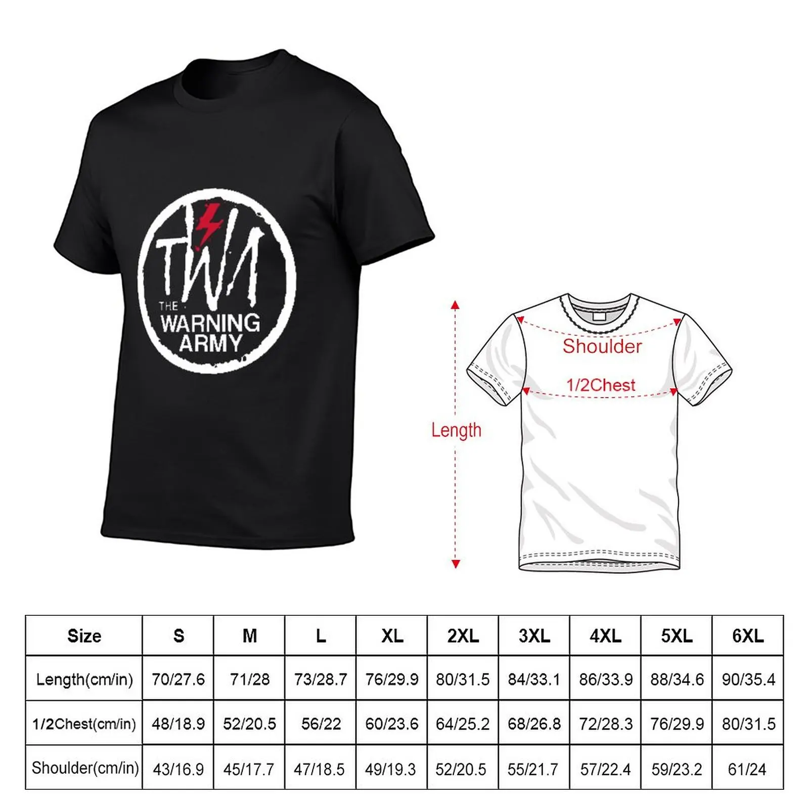 The Warning - Mexican rock band T-Shirt cute tops vintage clothes mens t shirt graphic