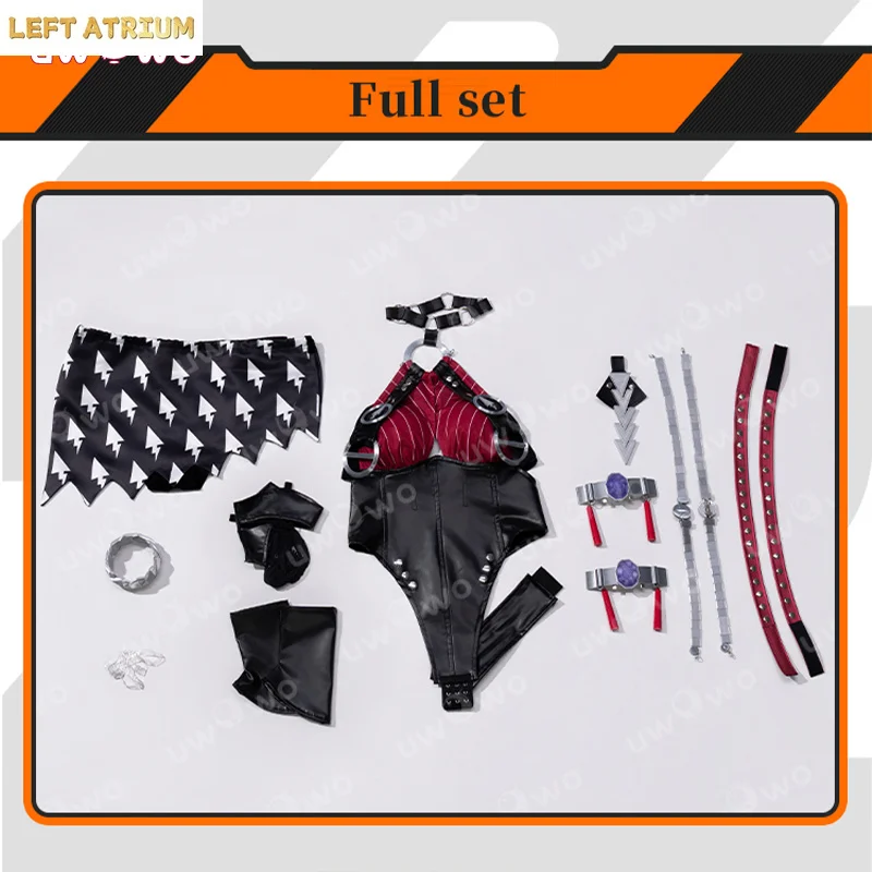 UWOWO Jane Doe Cosplay Collab Series: Game Zenless Zone Zero/ZZZ Jane Doe Nocturne of Light Cosplay Costume Halloween Costume view 6