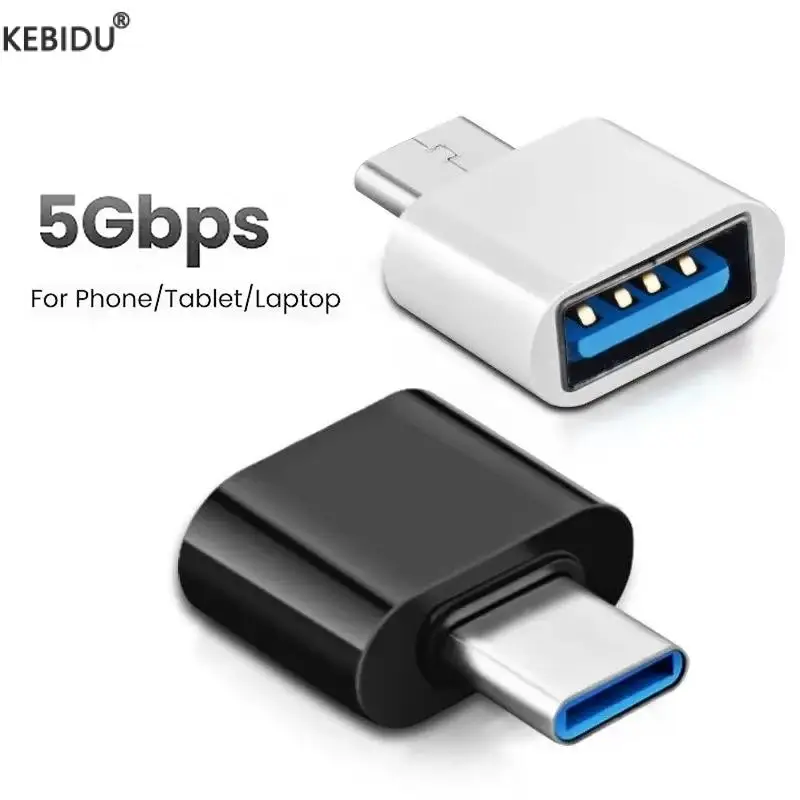 Mini tipo c para adaptador usb 3.0 USB-C macho otg a fêmea conector de dados para macbook pro ipad mini 6/pro macbook air tipo c dispositivo
